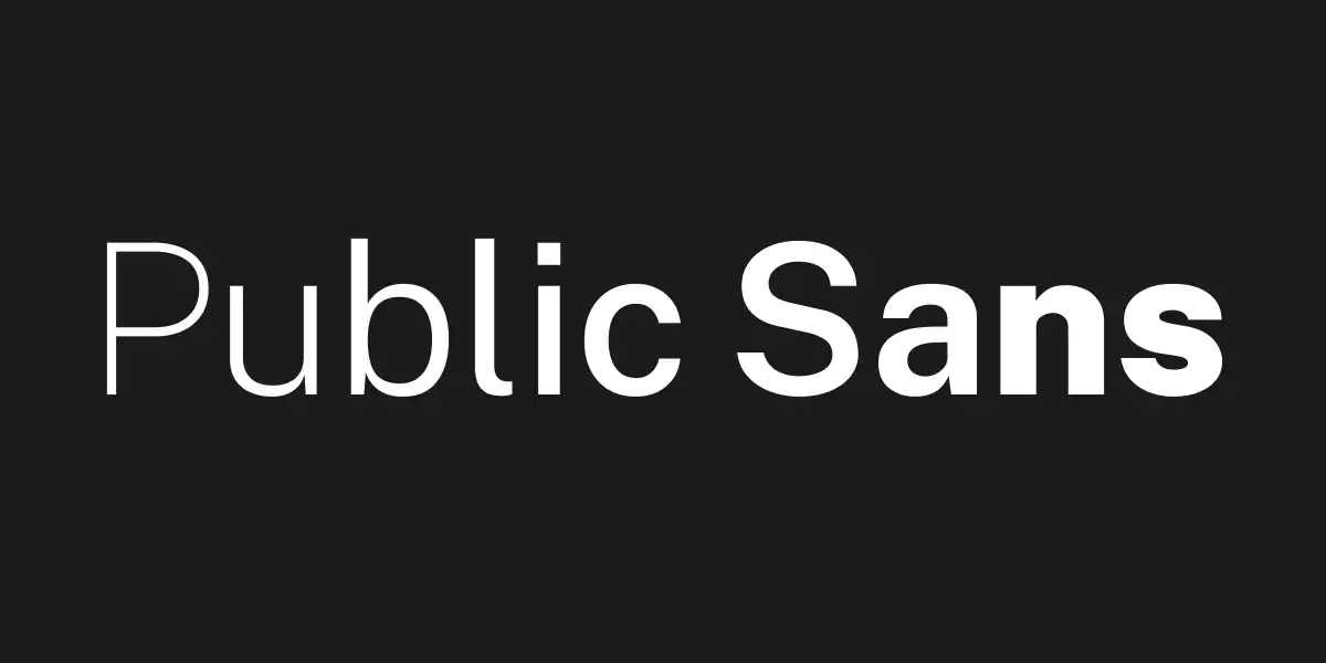 Public Sans